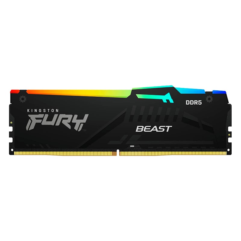 Memoria RAM DDR5 DIMM 16GB Kingston Fury BEAST RGB 5200Mhz