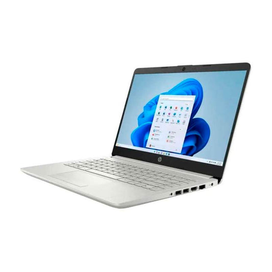 Laptop HP 14-CF2733 14" Celeron N4120 4GB RAM 64GB W11S Home Gris Teclado Inglés
