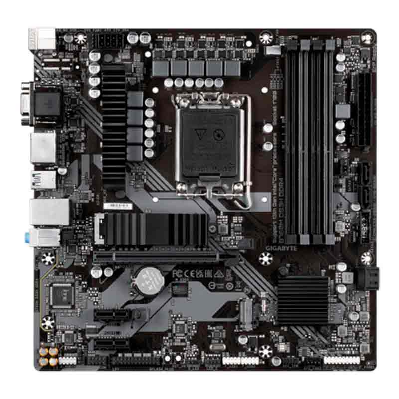 Motherboard Gigabyte B760M DS3H AX DDR4 LGA1700 12th, 13th y 14th Gen 4xDDR4 Micro ATX