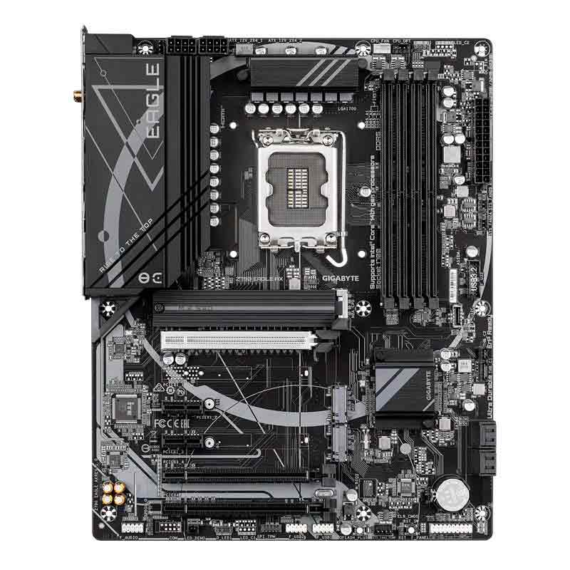 Motherboard Gigabyte Z790 Eagle AX Socket LGA1700 12th, 13th y 14th Gen 4xDDR5 ATX