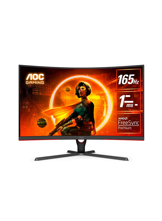 Monitor Curvo De 31.5" Marca AOC C32G3E 65Hz