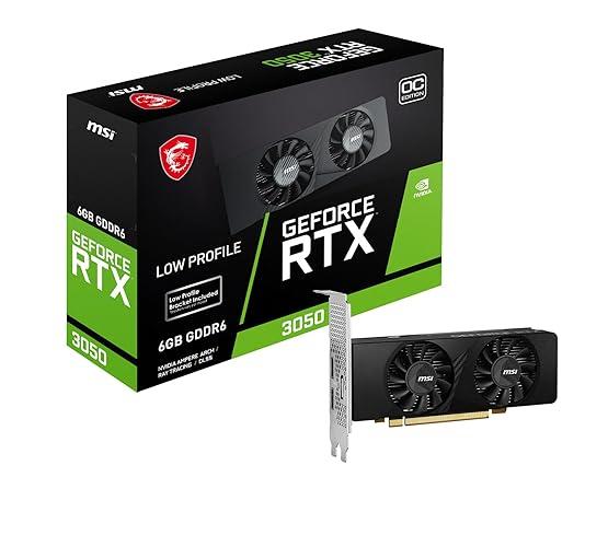 Tarjeta De Video Msi Geforce Rtx 3050 Lp 6G Oc Gddr6 1492 Mhz 912-V812-023