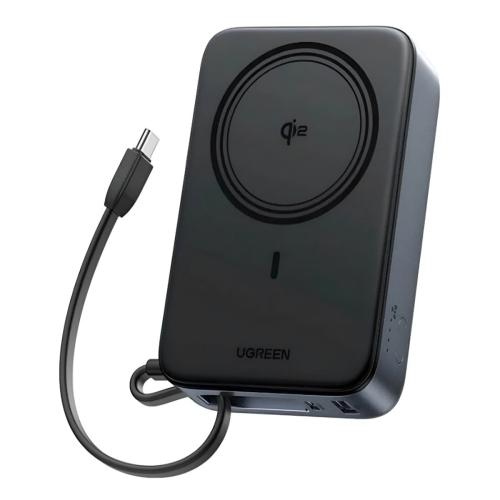 POWER BANK UGREEN PB567 20000MAH USB C INALAMBRICO MAGNETICO Q12 CARGA RAPIDA