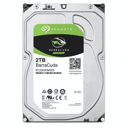 Disco Duro Interno 2TB de Almacenamiento Seagate Barracuda Sata 6Gb/S 256MB 7200RPM