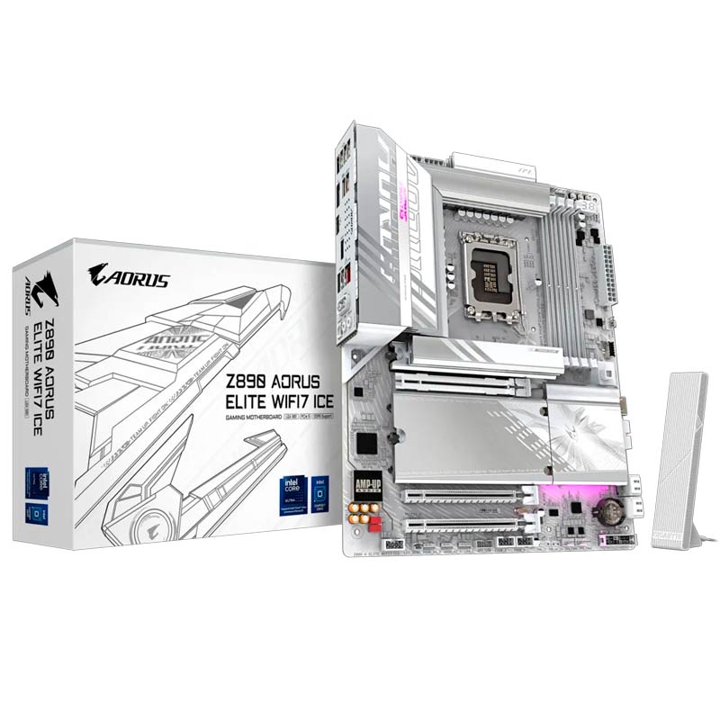 Motherboard Gigabyte AORUS Z890 Elite WIFI7 Ice D4 Socket LGA1851 Core Ultra 4xDDR5 ATX