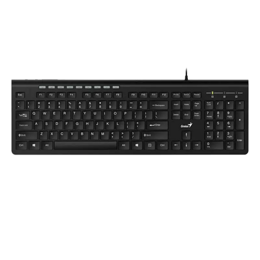 Teclado Genius Slimstar 230Ii Membrana Alámbrico Usb Español 31310048401