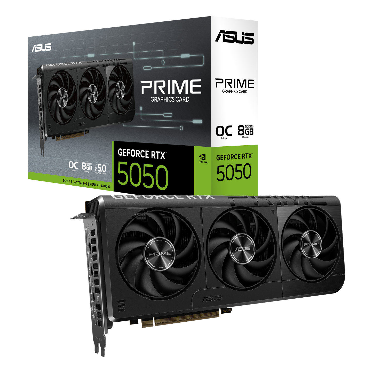 ASUS PRIME GeForce RTX 5050 OC Edition VRAM de 8 GB