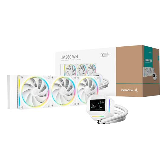 ENFRIAMIENTO LIQUIDO DEEPCOOL LM360 WH AIO 360MM BLANCO